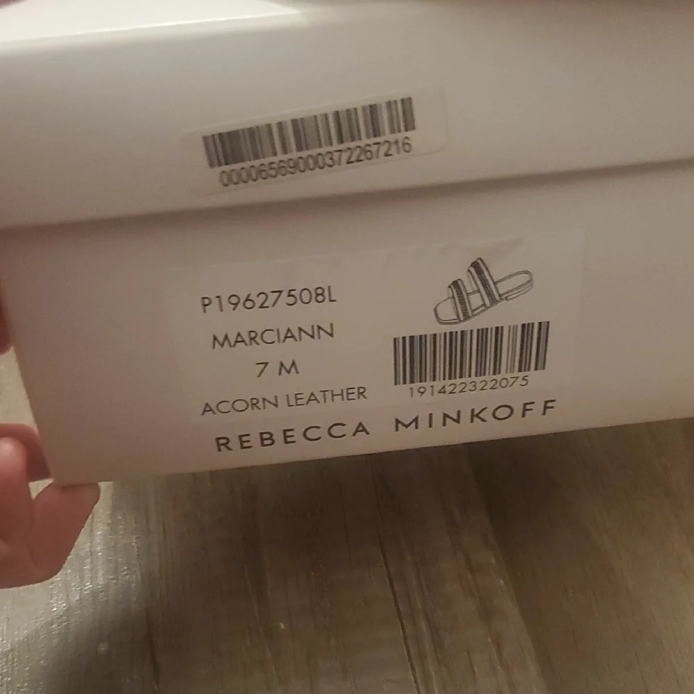 NWB Rebecca Minkoff Brown Sandals - Picture 4 of 4